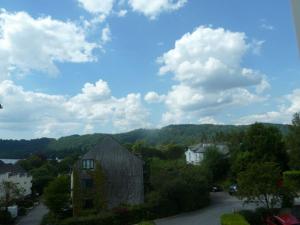 a view of a town with at Darcey's Apartment in Bowness-on-Windermere