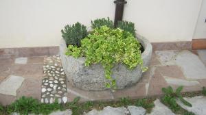 A garden outside La Residence da Caterina