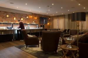 En restaurang eller annat matställe på Hotell Nordic