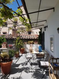 A balcony or terrace at Casa dell'Ermanna