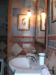 Ett badrum på La Casa Del Valle