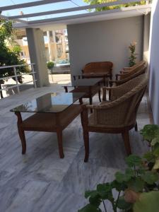 Posezení v ubytování Alkyonides Boutique Hotel