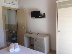 TV a/nebo společenská místnost v ubytování Sole&Sale + 60 fotografií