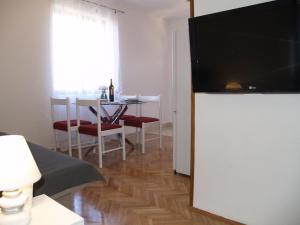 TV a/nebo společenská místnost v ubytování Apartment Vito