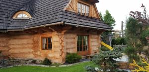 Vonkajšia záhrada v ubytovaní Domek Góralski Chata u Słodkiego Zakopane