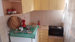 Η κουζίνα ή μικρή κουζίνα στο "PARADIZE" Apartmant