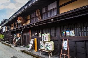 Budova, kde se ryokan nachází