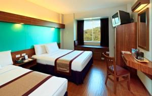 TV a/nebo společenská místnost v ubytování Microtel by Wyndham Baguio