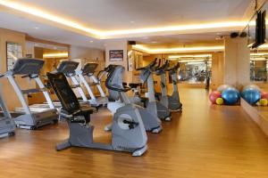 Spordikeskus ja/või sportimisvõimalused majutusasutuses Horizon Hotel