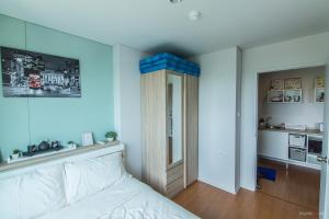 Kuchyň nebo kuchyňský kout v ubytování Sea View Residence