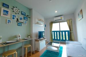 Kuchyň nebo kuchyňský kout v ubytování Sea View Residence