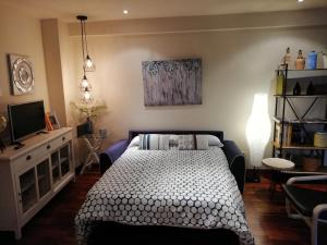 Postel nebo postele na pokoji v ubytování Apartamentos Nuncio Viejo
