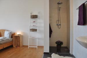 Koupelna v ubytování Residence Jenišov 319 - Lipno Home