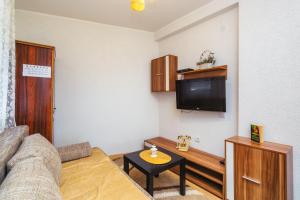 TV a/nebo společenská místnost v ubytování Villa Jadran Apartments