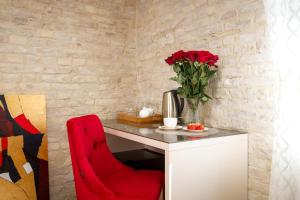 Χώρος καθιστικού στο Agava Lux Rooms&Pool