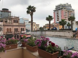 Nespecifikovaný výhled na destinaci Durrës nebo výhled na město při pohledu z hotelu