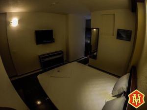 TV a/nebo společenská místnost v ubytování Hotel Millenium2