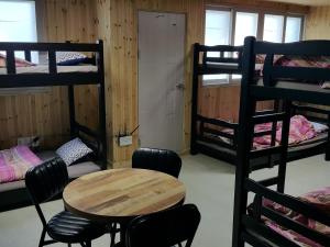 Postel nebo postele na pokoji v ubytování Guest House Manna