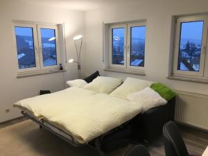 Llit o llits en una habitació de Business apartment
