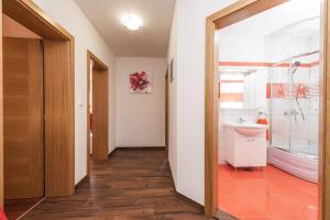 Kúpeľňa v ubytovaní Apartman Micko + 37 fotografií