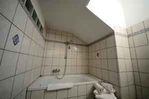 Kúpeľňa v ubytovaní Eisenerzer Hof
