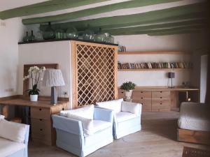 Posedenie v ubytovaní Apartamento Poal-Cadaques