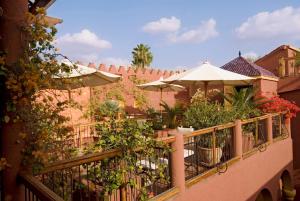 Balcony o terrace sa Riad Noga