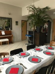 Restaurace v ubytování chez la Berthe Colmé