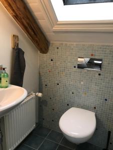 Et badeværelse på Old Town Luxury Apartment Akureyri