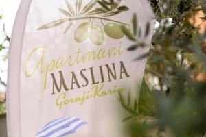 Fotografie z fotogalerie ubytování Studio Apartment Maslina v destinaci Gornji Karin