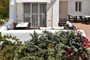 Zahrada ubytování Paros Butterfly Villas
