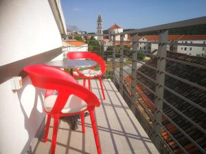 Balkón alebo terasa v ubytovaní Palladium City Center Apartments