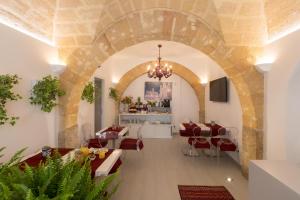 Posezení v ubytování B&B MARSALA