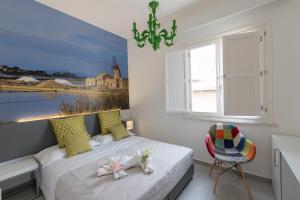 Postel nebo postele na pokoji v ubytování B&B MARSALA