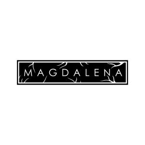 a black and white logo with the words macaledemia at Magdalena Guest House in Bogotá