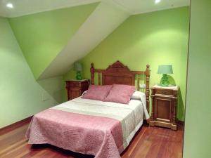 Postel nebo postele na pokoji v ubytování casa Borja