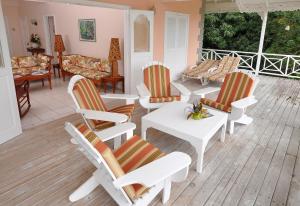 Posezení v ubytování Plantation Beach Villas