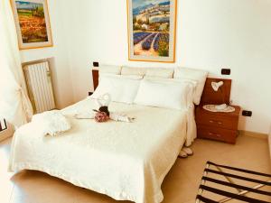 Postel nebo postele na pokoji v ubytování Villa Aurora B&B