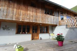 Balkón nebo terasa v ubytování B&B Le Berceau
