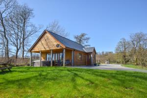 Bygningen som feriehuset ligger i