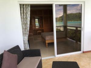 Area soggiorno di Sailfish Beach Villas