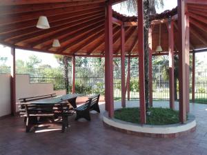 A garden outside Villa Anna