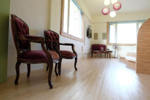 Posezení v ubytování Ming Shui Lu Homestay