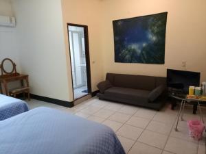 Postel nebo postele na pokoji v ubytování Coastland
