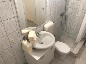Kúpeľňa v ubytovaní Ivančica Apartments