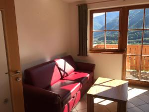 A seating area at Gasserhof Aicha