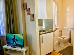 London Luxury Ensuite Apartment tesisinde bir banyo