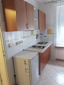 Kuchyňa alebo kuchynka v ubytovaní Apartman L&P