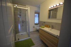Koupelna v ubytování Ferienwohnung PARDI