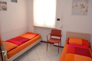 Postel nebo postele na pokoji v ubytování Ospitalità in zona panoramica